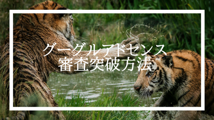 グーグルアドセンス審査突破方法