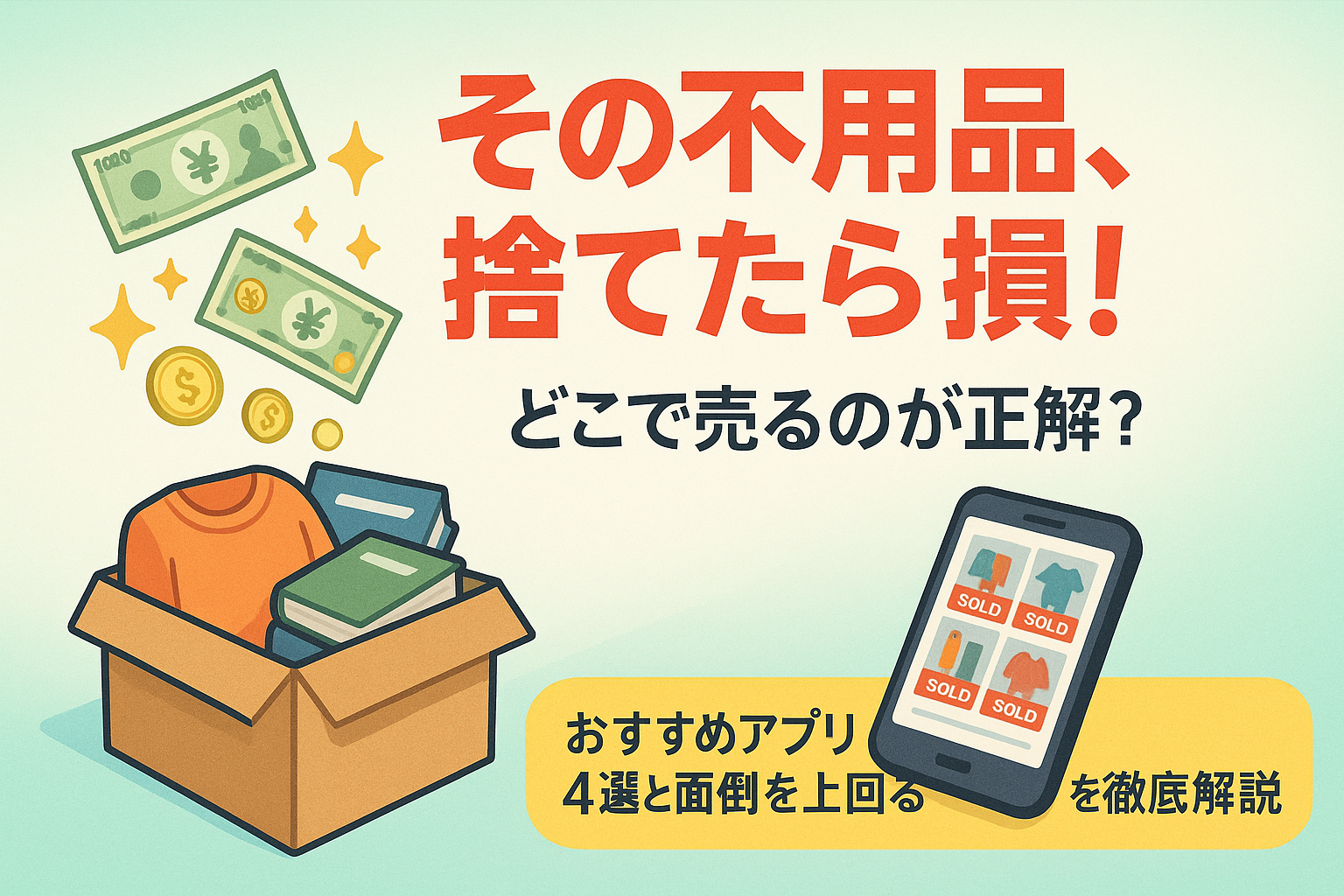 不用品販売