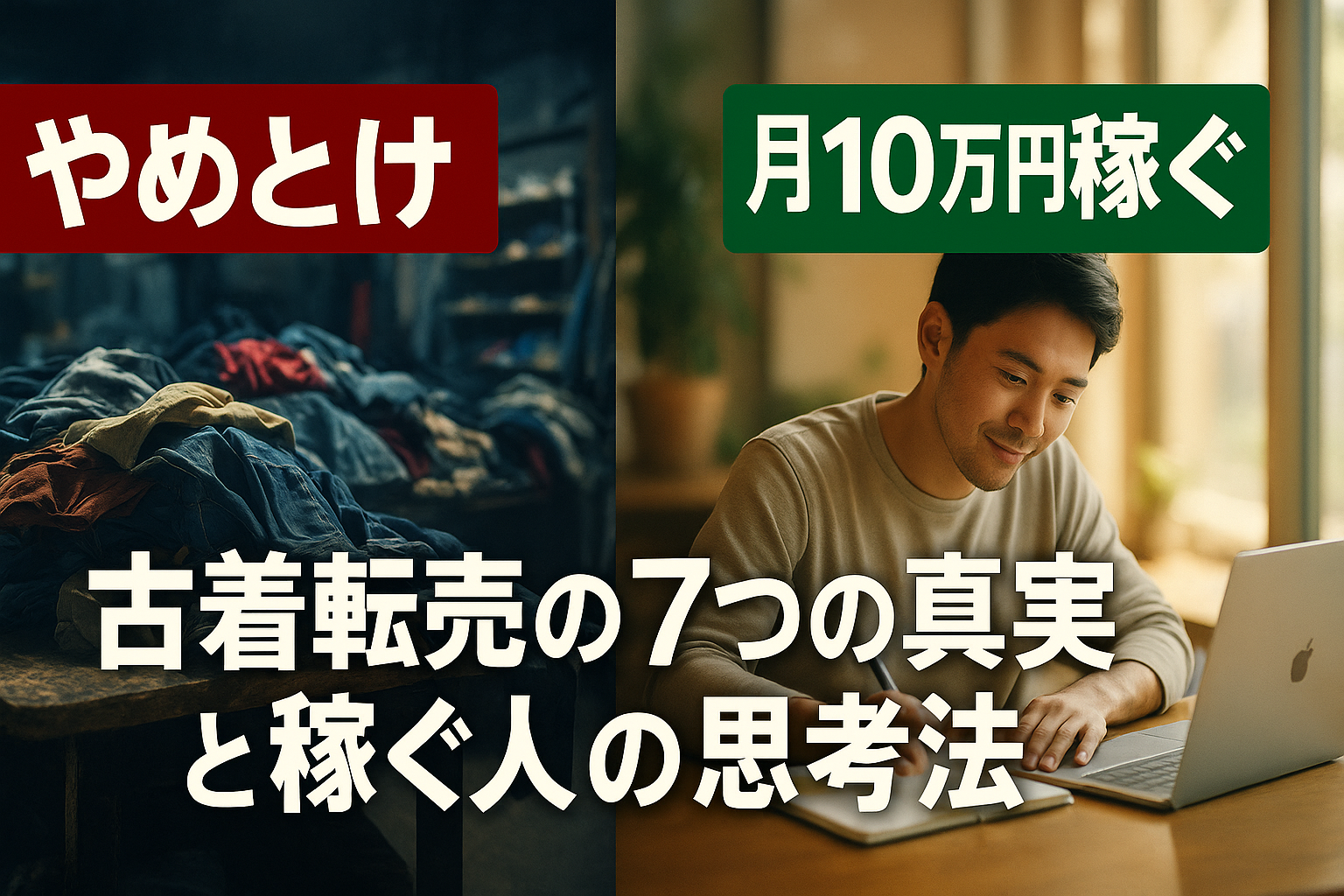 古着転売やめとけ