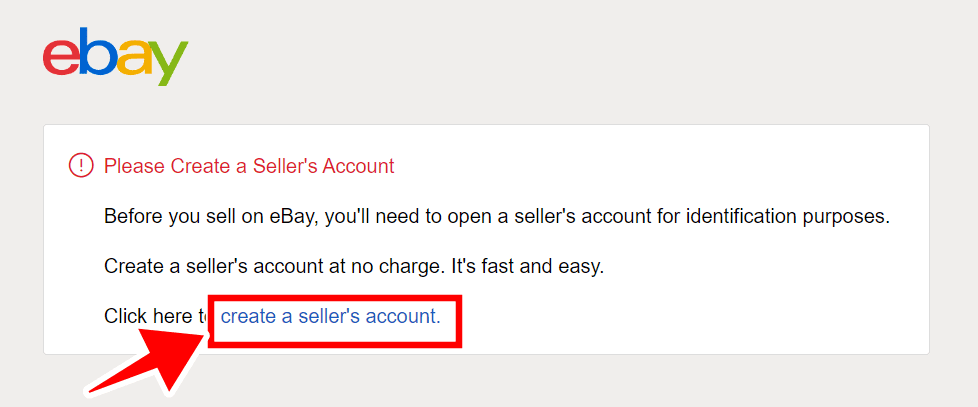 eBayアカウント作成