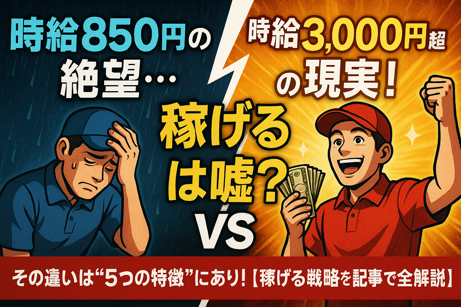 ウーバーイーツ稼げる嘘