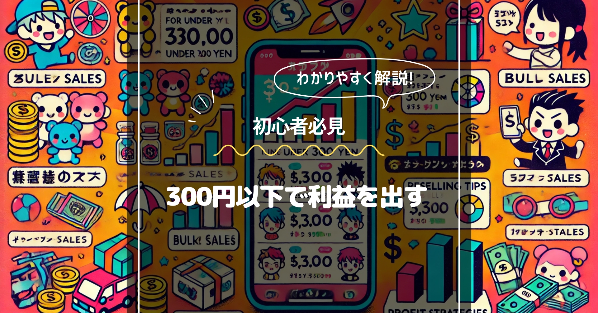 メルカリ300円以下で売りたい