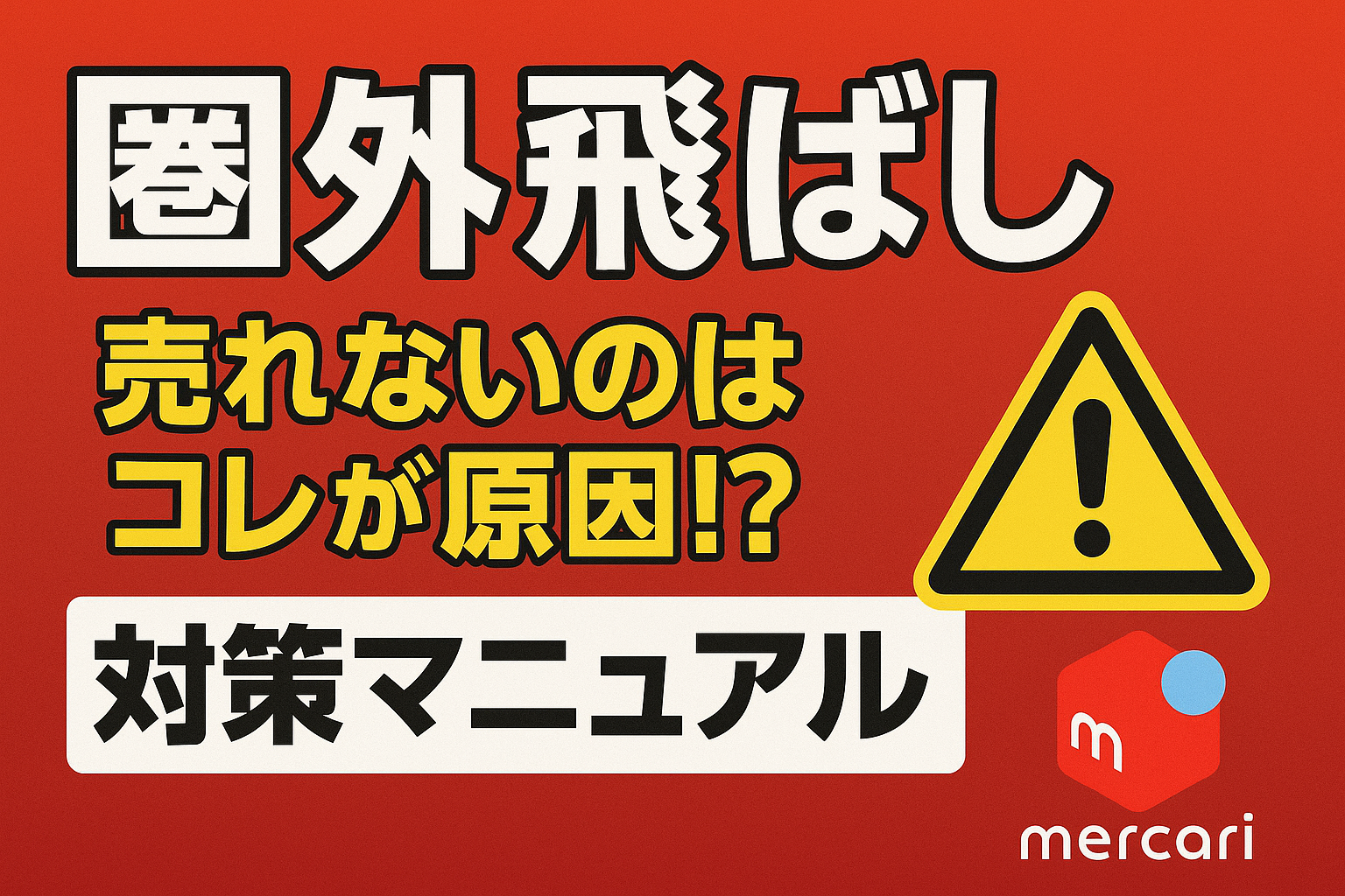 メルカリ圏外飛ばし