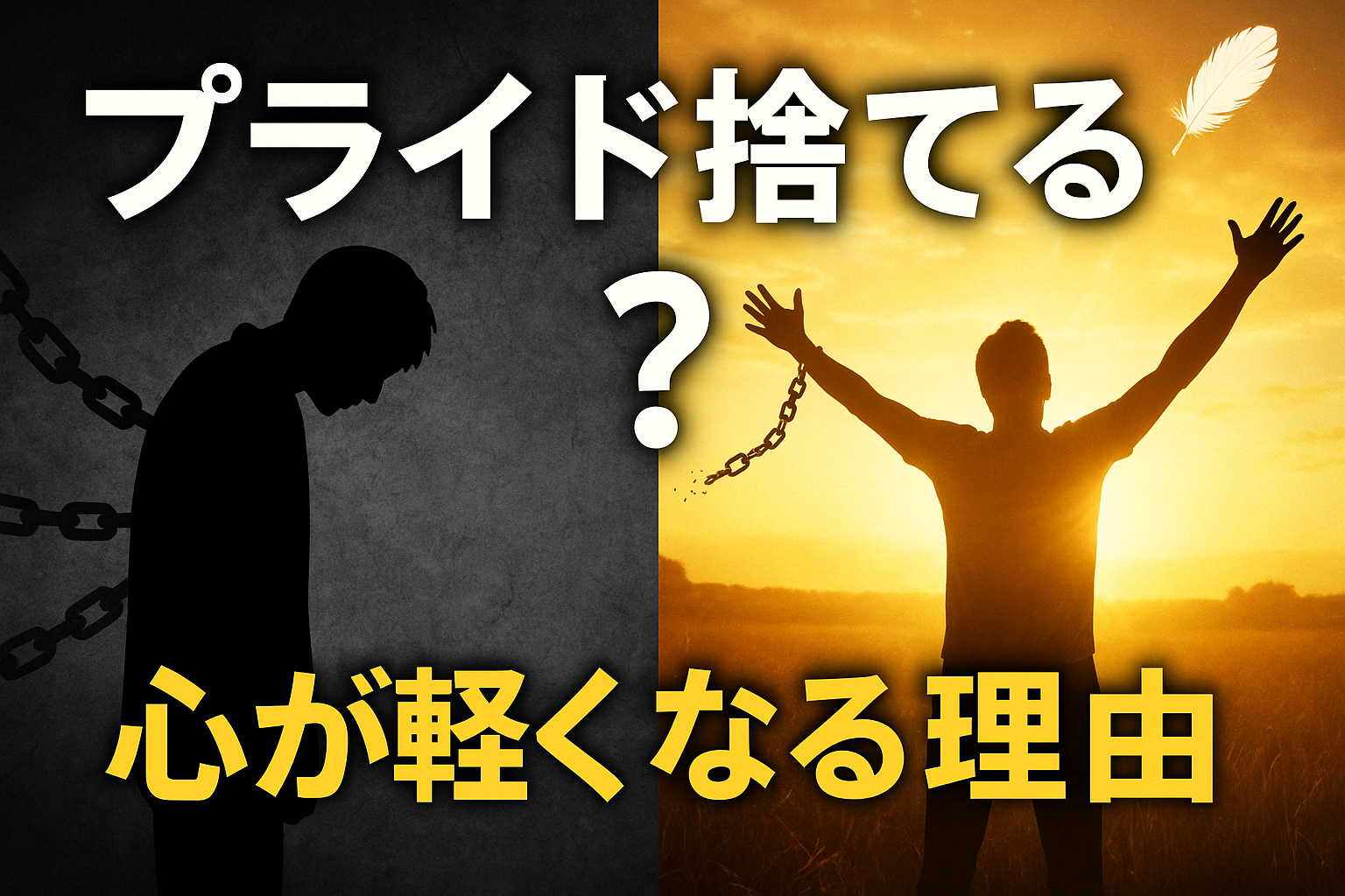 プライドの捨て方