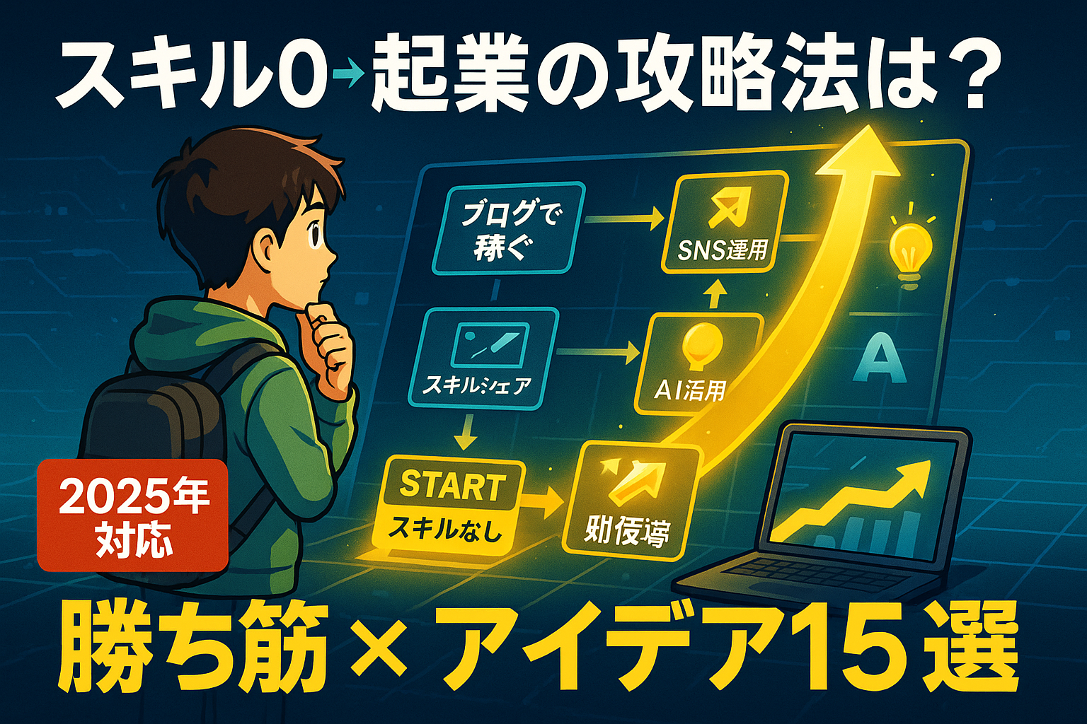 スキルなし起業