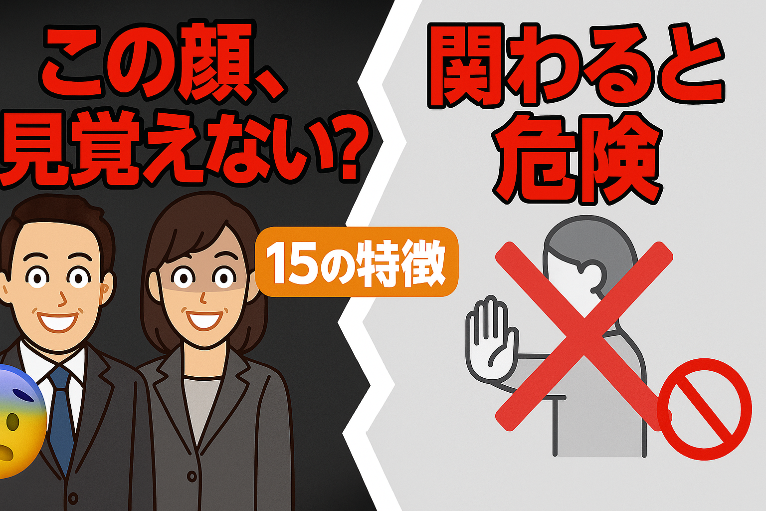ネットワークビジネスをやってる人の顔つき（特徴）