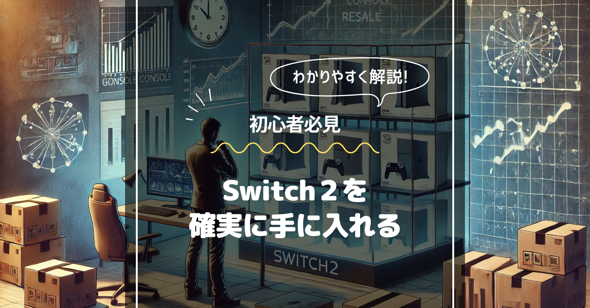 switch2を発売日に確実に手に入れる方法（転売対策済）