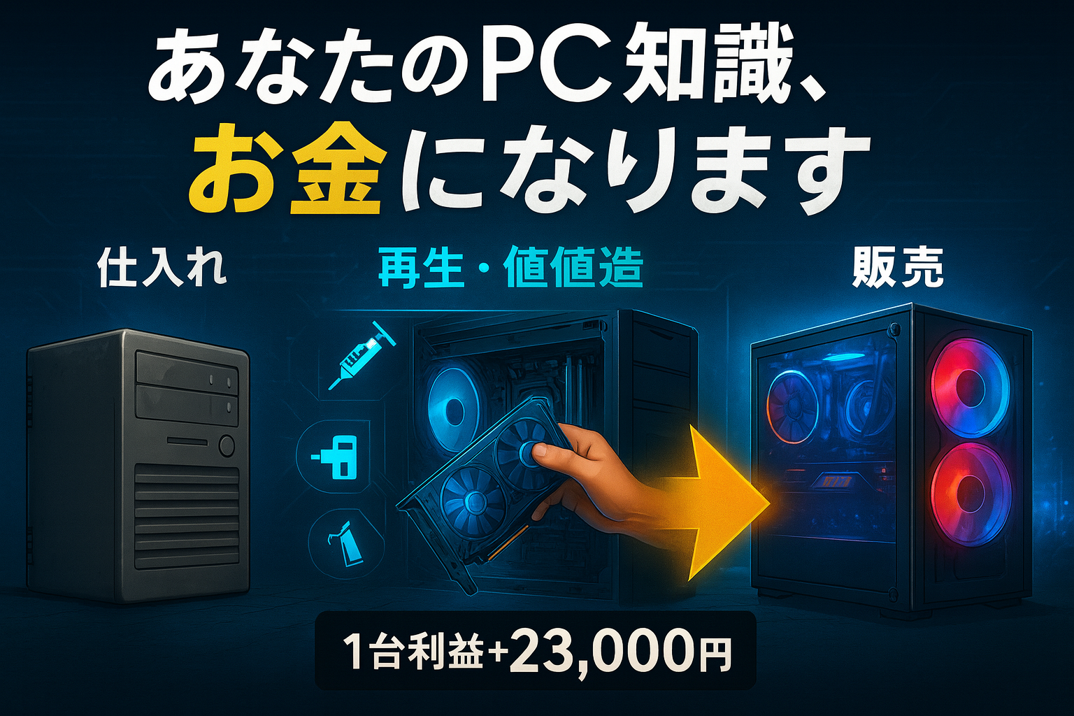 ゲーミングPC転売