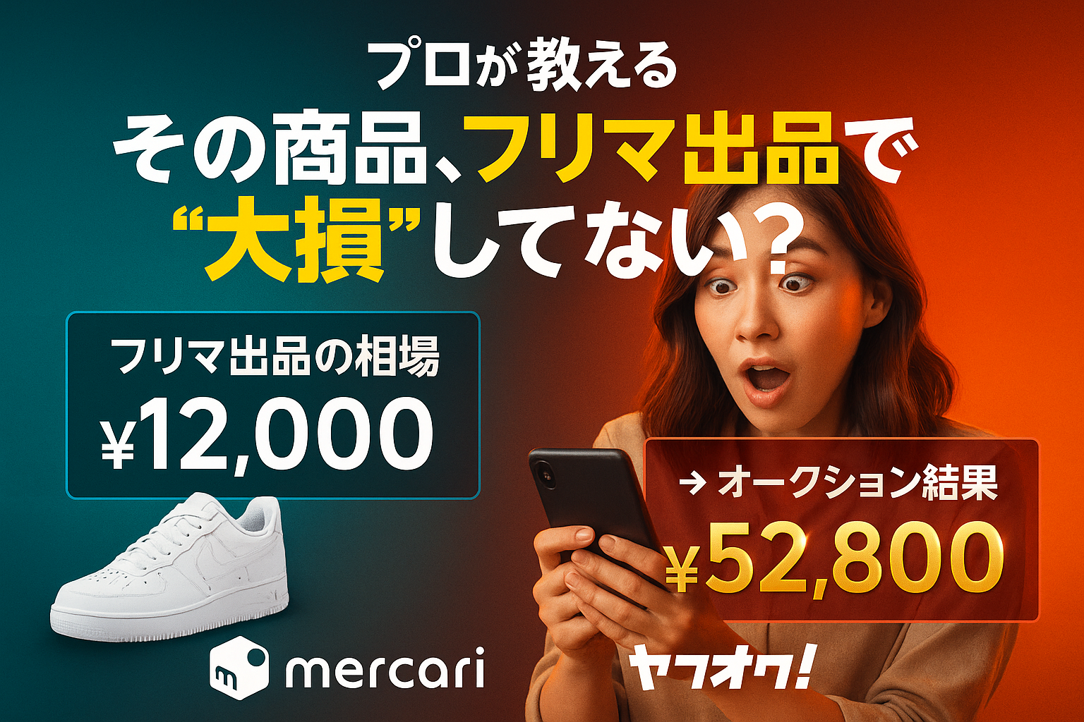 メルカリオークション機能