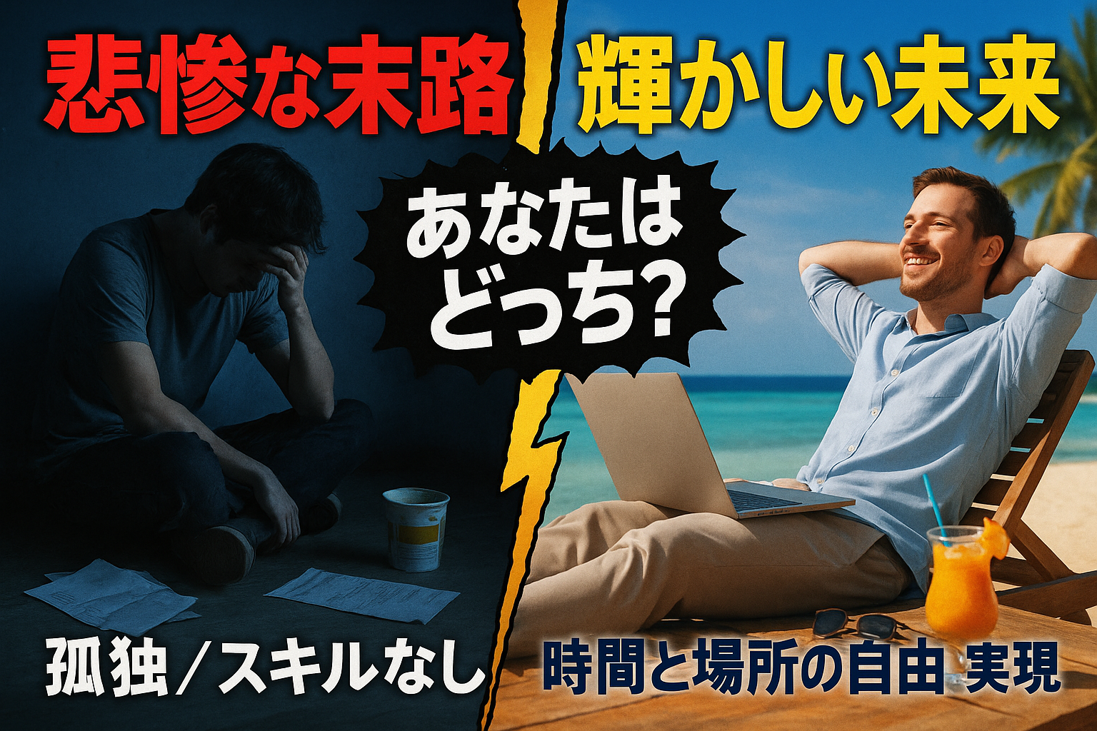 自由な人生の末路