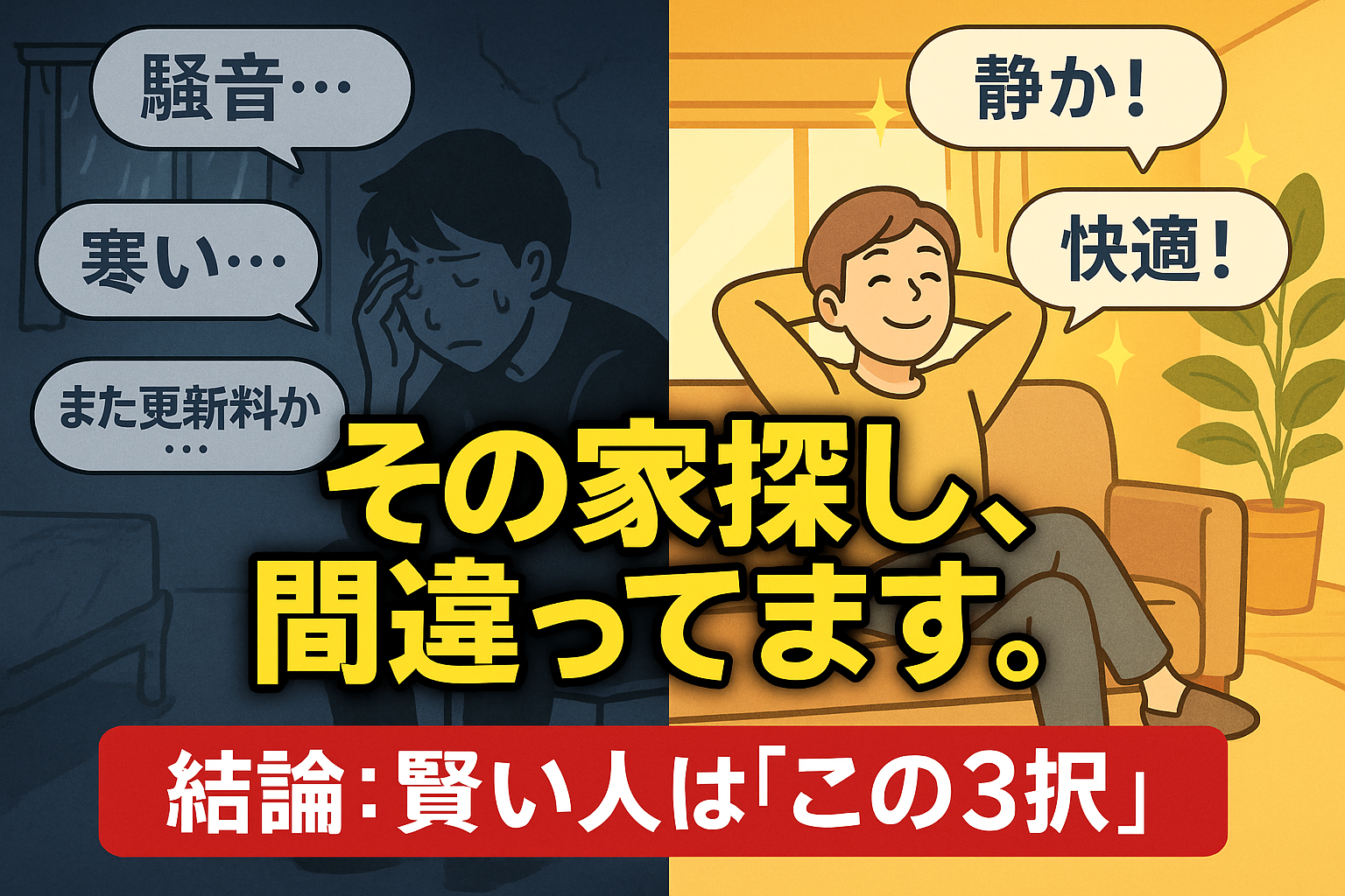 賃貸失敗しない選び方