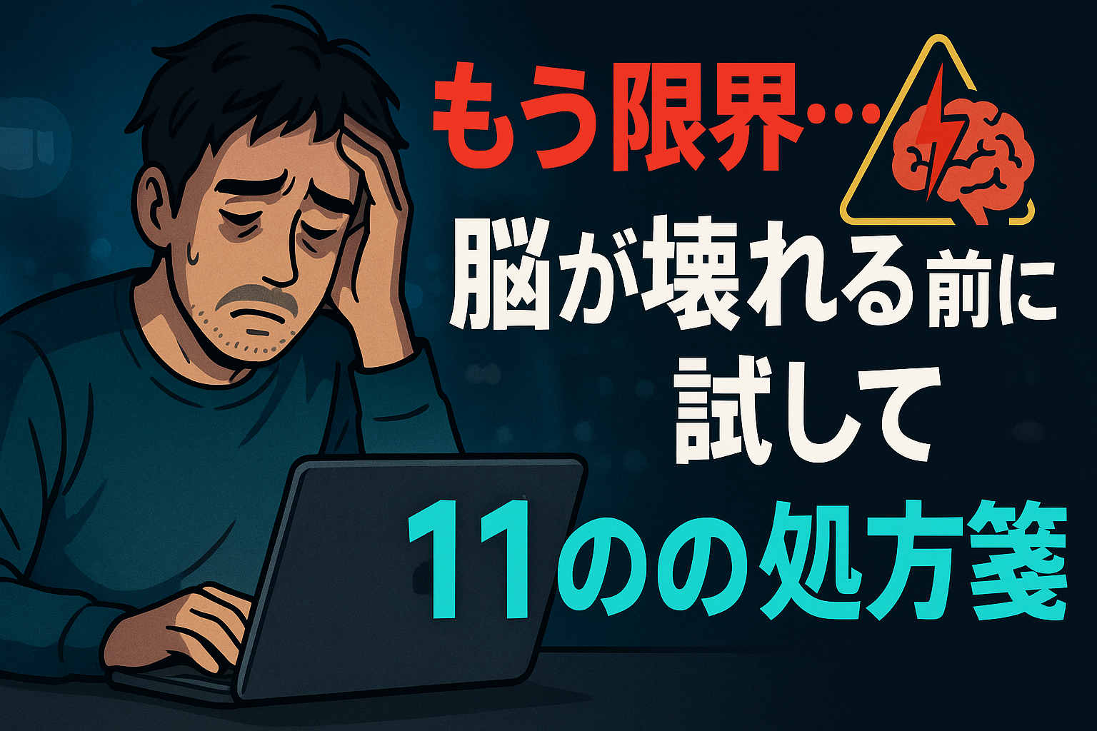 テレワーク頭がおかしくなる