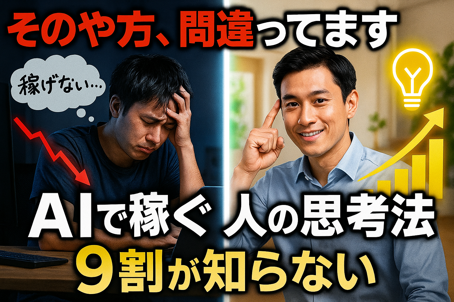 AI稼げない