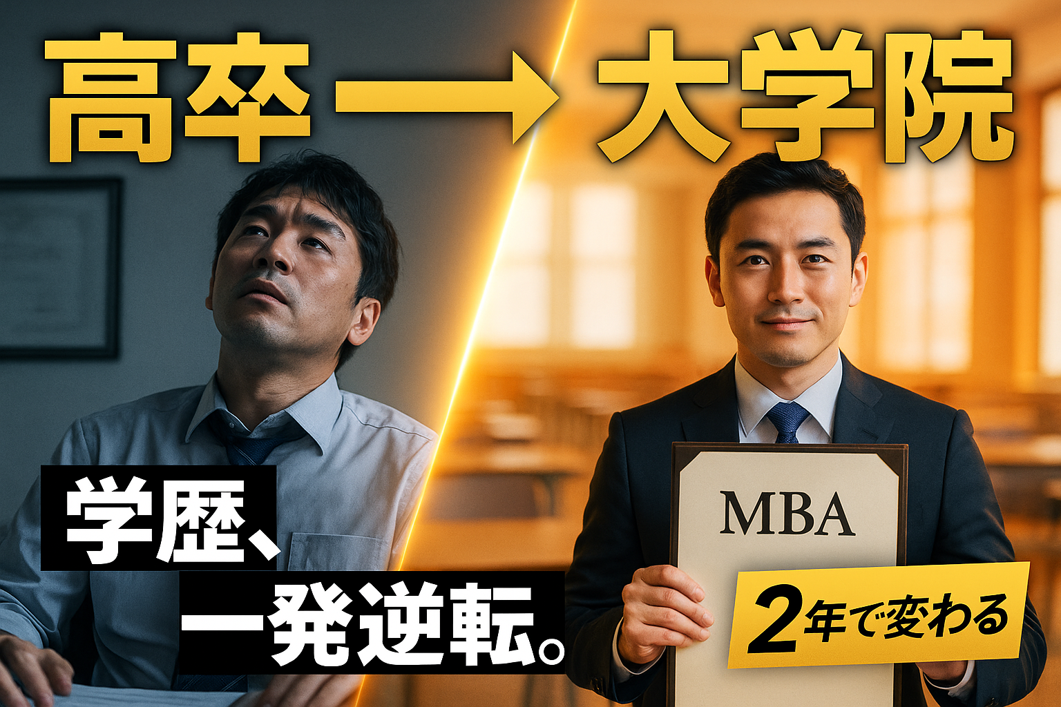 高卒から大学院