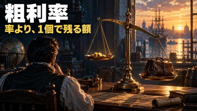 粗利率とは｜計算式と原価率との関係をわかりやすく。ボッテガとシャネル、同じ45分で残る粗利は7倍以上ちがった