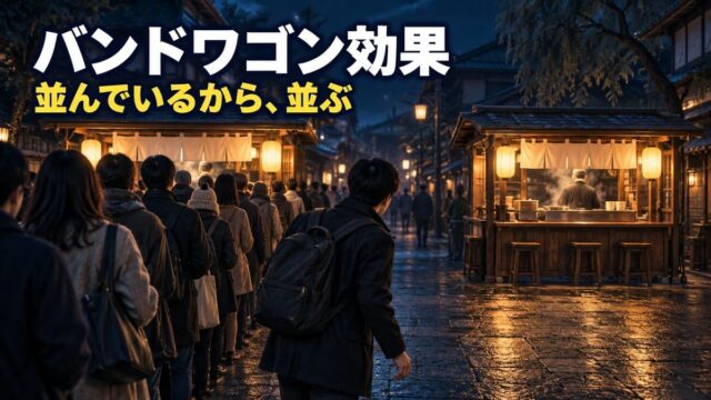 バンドワゴン効果とは｜意味と具体例。売れ筋に乗ってもうけ、ブームの仮想通貨に乗って30万円を失った私の、乗り方の分け方