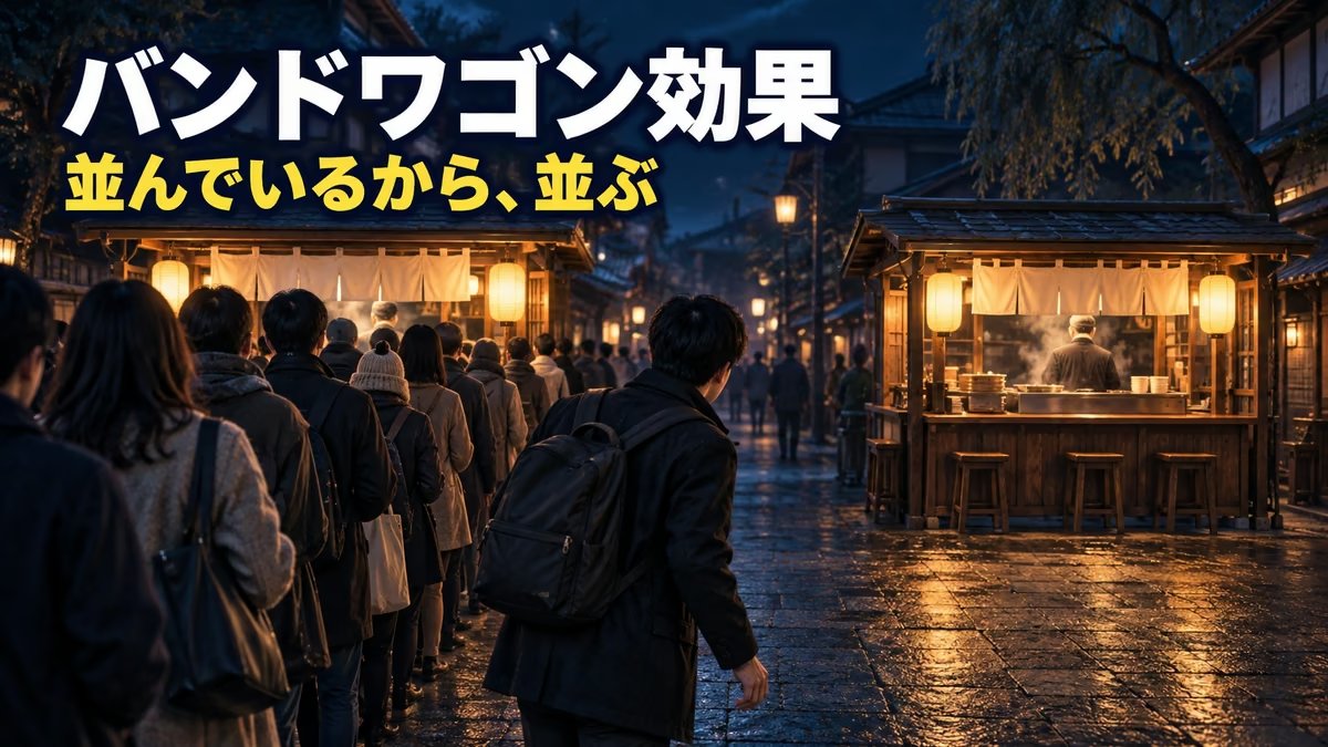 バンドワゴン効果とは｜意味と具体例。売れ筋に乗ってもうけ、ブームの仮想通貨に乗って30万円を失った私の、乗り方の分け方