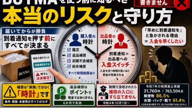 BUYMA（バイマ）は偽物だらけ？元出品者が書く、本物保証の条件と到着通知を押す前にやること