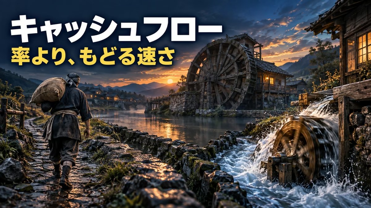 キャッシュフローとは｜意味と3つの種類をわかりやすく。店、輸入、工場、無在庫をやった私が出した、商売の形の順位