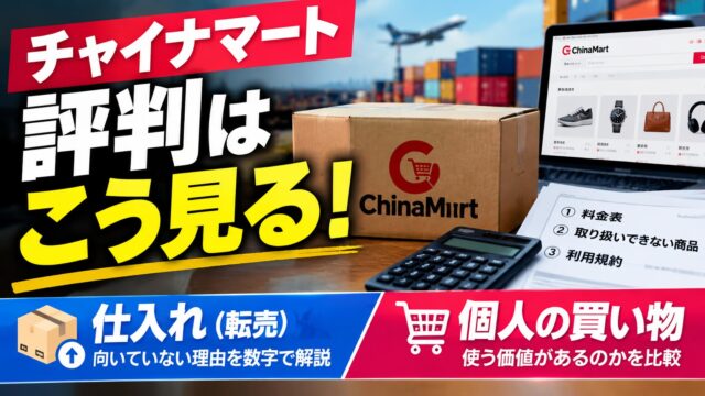 チャイナマートの評判｜口コミより先に見る3つのこと
