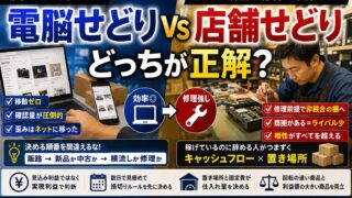 【20年の実務】電脳せどりとは？Amazon規制で変わった新品・中古・修理の力関係