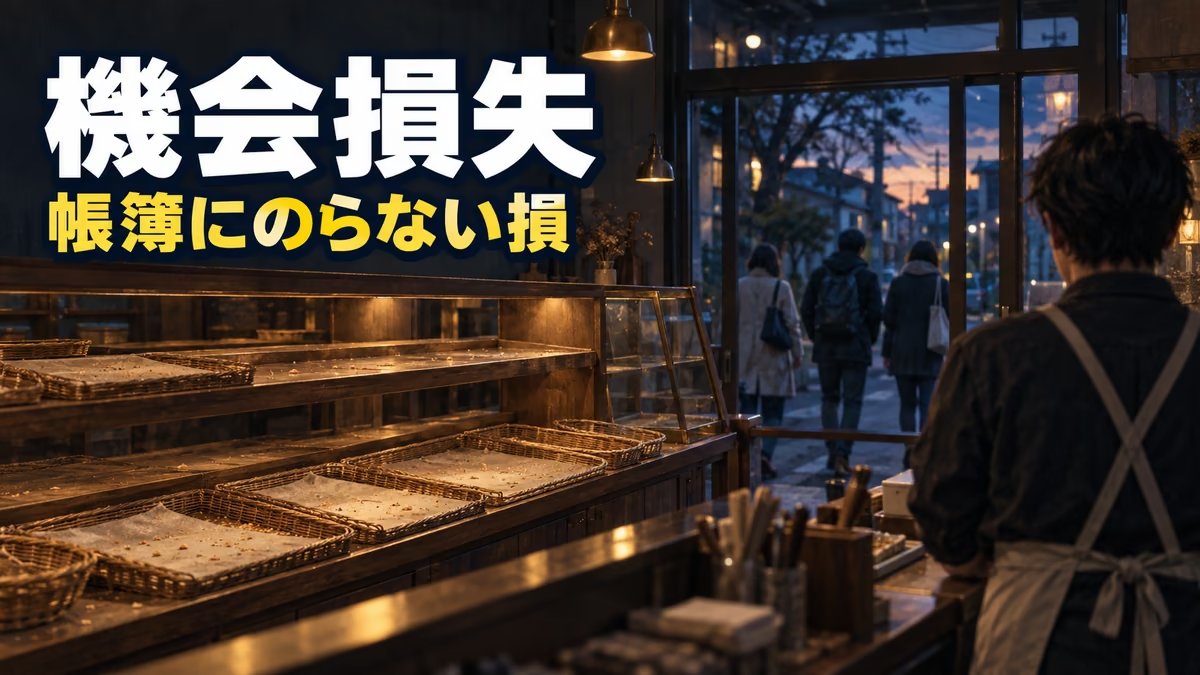 機会損失とは｜意味と具体例、機会費用とのちがい。取り置きはことわり、買いのがしは受け入れる、私の分け方