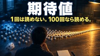 期待値とは｜意味と計算のしかた。仕入れも、損切りも、やめどきも、この数字で決めている