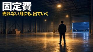 固定費とは｜変動費とのちがいをわかりやすく。月30万円の倉庫を借りなかった私の計算