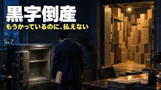 黒字倒産とは｜意味と原因、ふせぎ方。月600万円の仕入れを1週間で売り切っていた私が見ていた、お金のもどる速さ