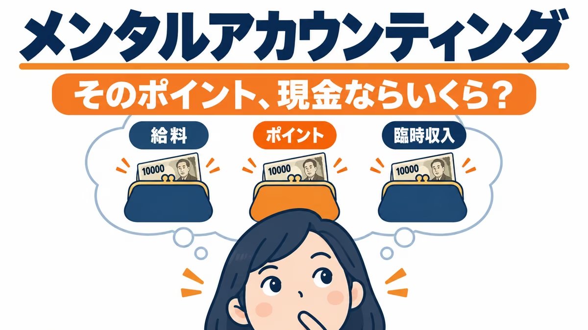 メンタルアカウンティング：そのポイント、現金ならいくら？