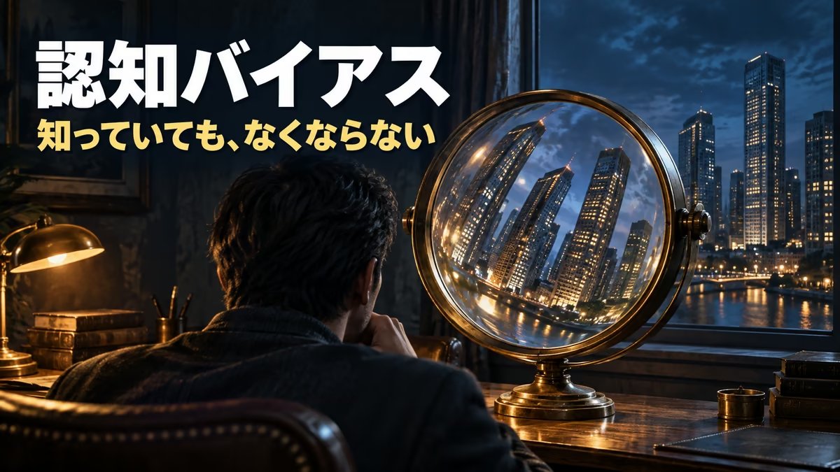 認知バイアスとは｜意味と種類の一覧。私が実際にお金を失ったバイアスを、金額の大きい順にならべます