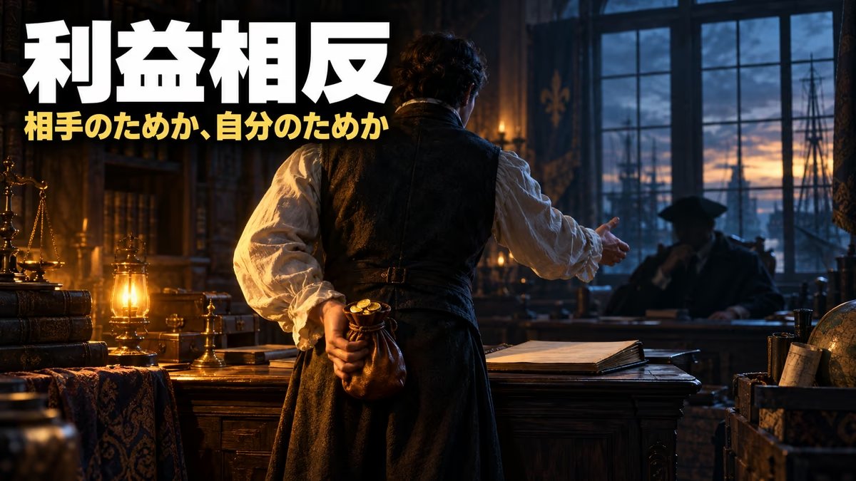 利益相反とは｜意味と例をわかりやすく。転売をしながら転売を教えて、私が片方をやめた話