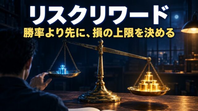 リスクリワードとは｜計算方法とペイオフレシオとの違い。計画は1対2なのに、結果が1対0.8になる理由