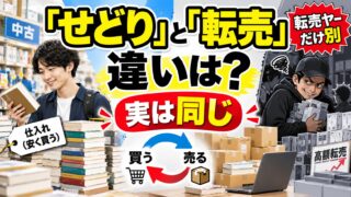 せどりと転売の違い｜呼び方が違うだけで、辞書でもせどりは転売の一つ。転売ヤーは「買い占める者」。PS5の抽選品を売った私は入る側