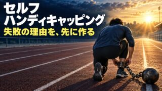 セルフハンディキャッピングとは｜意味と例をわかりやすく。「準備しましょう」と伝えたその日に、やめますと言われた話