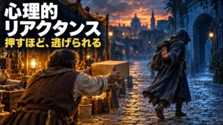 心理的リアクタンスとは｜意味と例をわかりやすく。押すほど逃げられる理由と、私が案内を2回でやめる理由