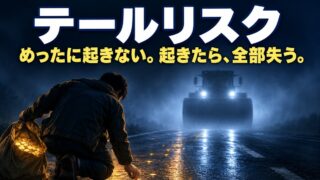テールリスクとは｜意味と具体例。FXの口座、サイトの記事、販売アカウントを失って分かった備え方