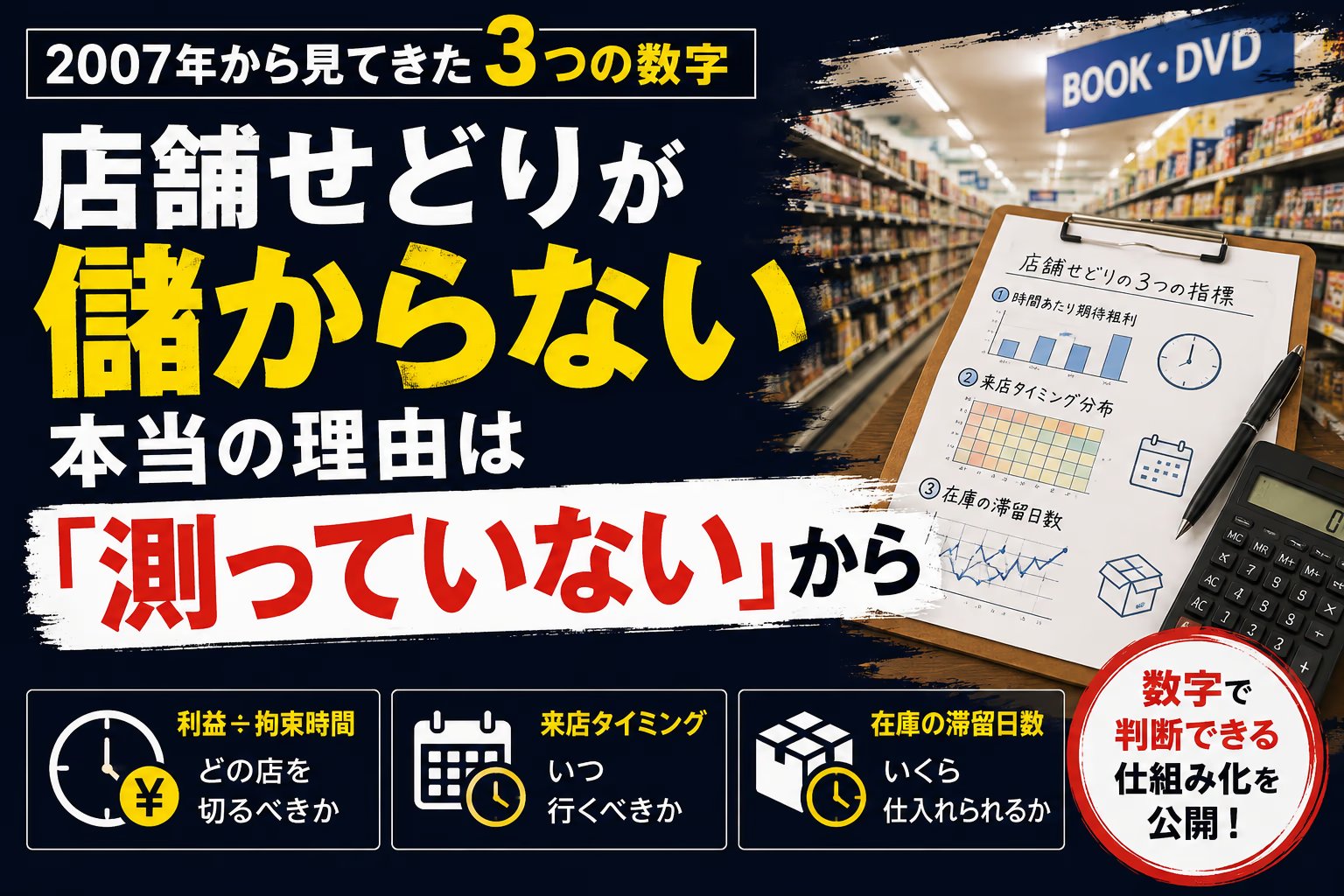 店舗せどり儲からない