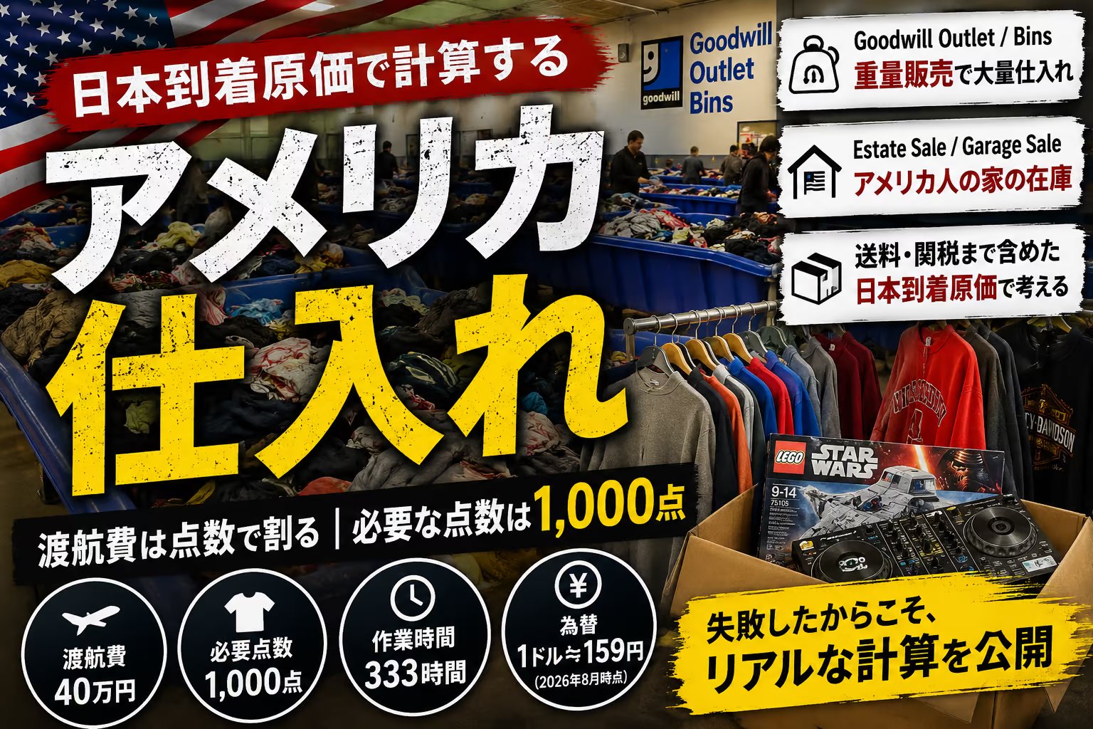 アメリカ仕入れ