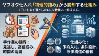 ヤフオク仕入れが途中で回らなくなる理由｜入札は「回数」の問題であり、意志の問題ではない